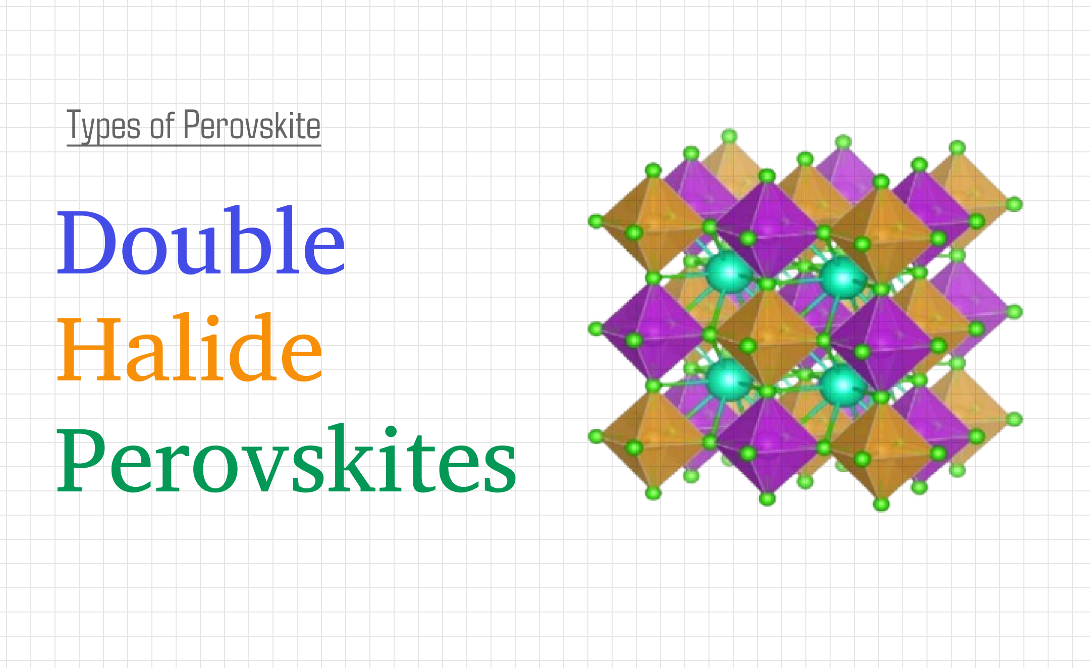 Halide Double Perovskites